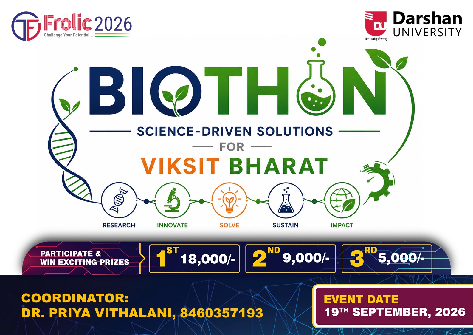 Biothon- Science Driven Solution for Viksit Bharat